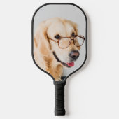 Moderne Aangepaste Tweezijdige Hond Foto Pickleball Paddle (Voorkant)