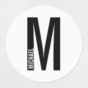Moderne, aangepaste veelvoud- en naamlabels labels