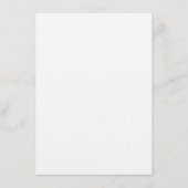 Moderne Aangepaste witte eenvoudige Vormgeving Voe Menu (Voorkant)