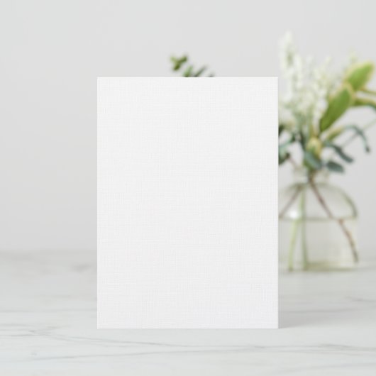 Moderne Aangepaste witte eenvoudige Vormgeving Voe Menu (Staand voorkant)