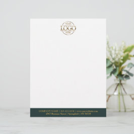 Moderne Aangepaste Zakelijke Logo Branding Briefhoofd