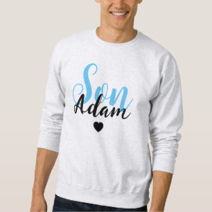 Moderne Aangepaste Zoon Naam - Cool Gepersonalisee Trui