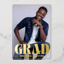 Moderne aankondiging & afstudeerfeest uitnodiging