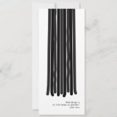 Moderne aankondiging van afgestudeerden | Kleur aa (Achterkant)