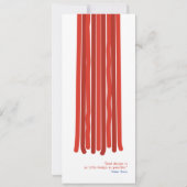 Moderne aankondiging van afgestudeerden | Kleur aa (Achterkant)