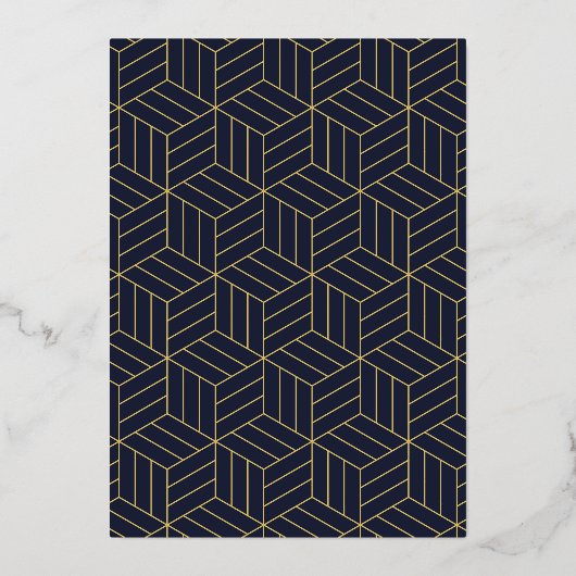 Moderne aankondiging van Afstuderen foto-Folie (Achterkant)