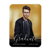 Moderne aankondiging van de Foto van het Afstudeer Magneet (Verticaal)