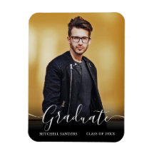 Moderne aankondiging van de Foto van het Afstudeer