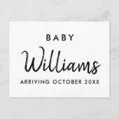 Moderne aankondiging zwangerschap (Voorkant)