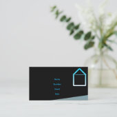 Moderne aannemer en Visitekaartje voor woningverbe (Staand voorkant)