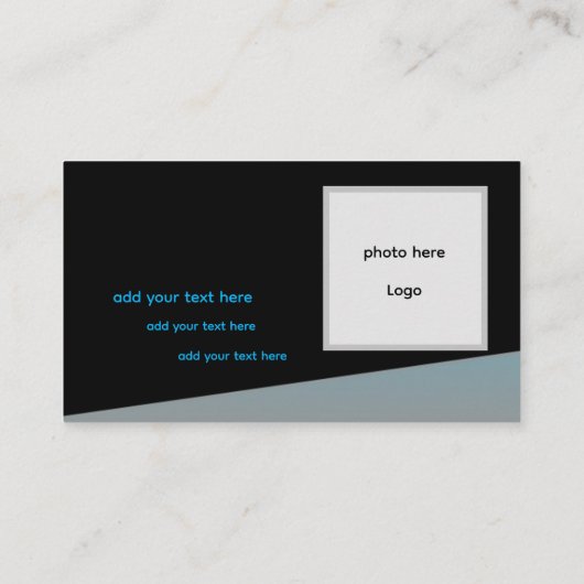 Moderne aannemer en Visitekaartje voor woningverbe (Achterkant)