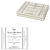 Moderne aanpasbare huiswet voor rubber rubberstempel (Gestempeld)