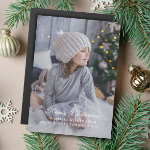 Moderne Aanpasbare Prettig Kerstmis Foto