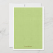 Moderne aap tweelingen Neutrale Baby shower uitnod Kaart (Achterkant)