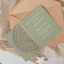 Moderne Aarde Toon Sage groen & goud klassiek mand