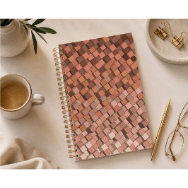 Moderne Aardetinten Mozaïek Planner