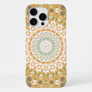 Moderne aardetone Mandala-patroon iPhone 16 Pro Max Hoesje