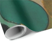 Moderne Aardse Abstracte Kunst Cadeaupapier (Rol Hoek)