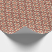 Moderne Aardse Mozaïek Ontwerper Cadeaupapier (Hoek)