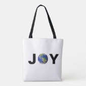 Moderne aardse vreugde tote bag (Achterkant)