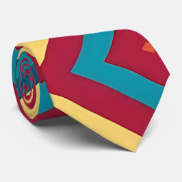 Moderne Abstract Geometrische Stropdas