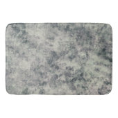 Moderne Abstract Getextureerd Grijs Lavendel Salie Badmat (Voorkant)