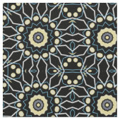 Moderne Abstract Intrigerende Boho Geometrische Bl Stof (Close Up)