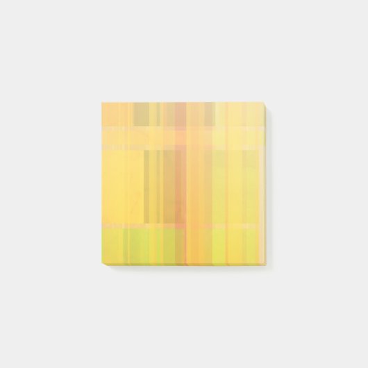 Moderne Abstract | Kleurrijke Citruskleuren Post-it® Notes (Voorkant)