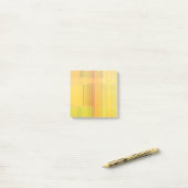 Moderne Abstract | Kleurrijke Citruskleuren Post-it® Notes (Op bureau)