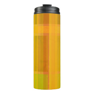 Moderne Abstract | Kleurrijke Citruskleuren Thermosbeker