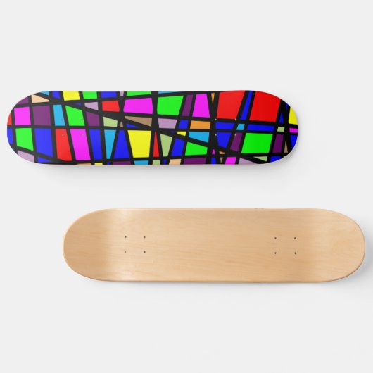 moderne abstract skateboard (Horizontaal)