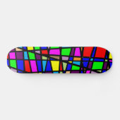 moderne abstract skateboard (Horizontaal)