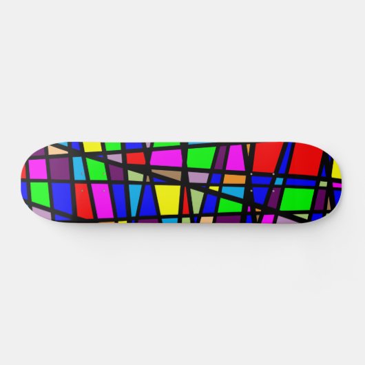 moderne abstract skateboard (Horizontaal)