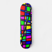 moderne abstract skateboard (Voorkant)