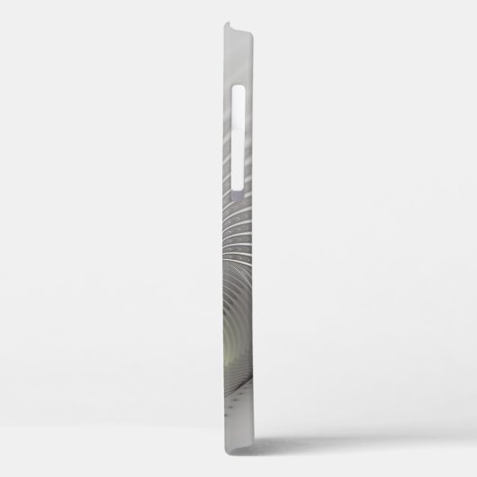 Moderne Abstracte 3D Vorm Fractal Art Case-Mate iPhone Case (Achterkant / Links)