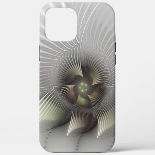 Moderne Abstracte 3D Vorm Fractal Art Case-Mate iPhone Case