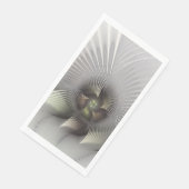 Moderne Abstracte 3D Vorm Fractal Art Servet (Hoek)