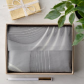 Moderne Abstracte 3D Vorm Fractal Art Tissuepapier (Geschenk)