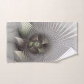 Moderne Abstracte 3D Vorm Fractale Kunst Bad Handdoek (Handdoek)