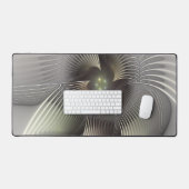 Moderne Abstracte 3D Vorm Fractale Kunst Bureaumat (Keyboard & Muis)