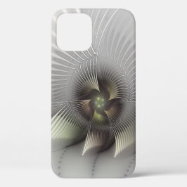 Moderne Abstracte 3D Vorm Fractale Kunst Case-Mate iPhone Case