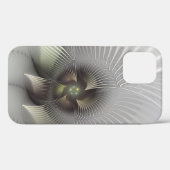 Moderne Abstracte 3D Vorm Fractale Kunst Case-Mate iPhone Case (Achterkant (horizontaal))