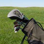 Moderne Abstracte 3D Vorm Fractale Kunst Golfheadcover (Insitu)
