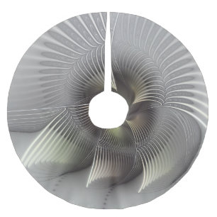 Moderne Abstracte 3D Vorm Fractale Kunst Kerstboom Rok