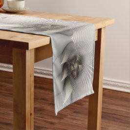 Moderne Abstracte 3D Vorm Fractale Kunst Korte Tafelloper