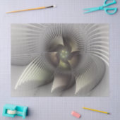 Moderne Abstracte 3D Vorm Fractale Kunst Tissuepapier (Craft)
