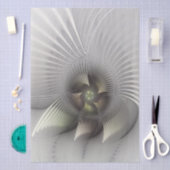 Moderne Abstracte 3D Vorm Fractale Kunst Tissuepapier (Craft)