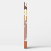 Moderne abstracte, aardse tinten illustratie. Case-Mate iPhone case (Achterkant / Links)