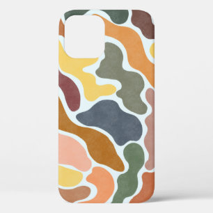 Moderne abstracte, aardse tinten illustratie. Case-Mate iPhone case