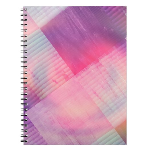 Moderne abstracte achtergrond digitale illustratie notitieboek (Voorkant)